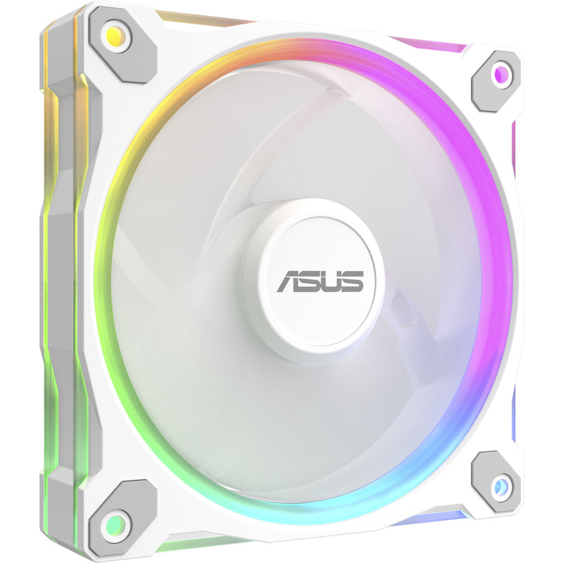 Load image into Gallery viewer, Asus prime mr120 argb reverse fan - triple pack case fans (wit, 3 stuks, 120 x 120 x 28 mm, 3 stuks)