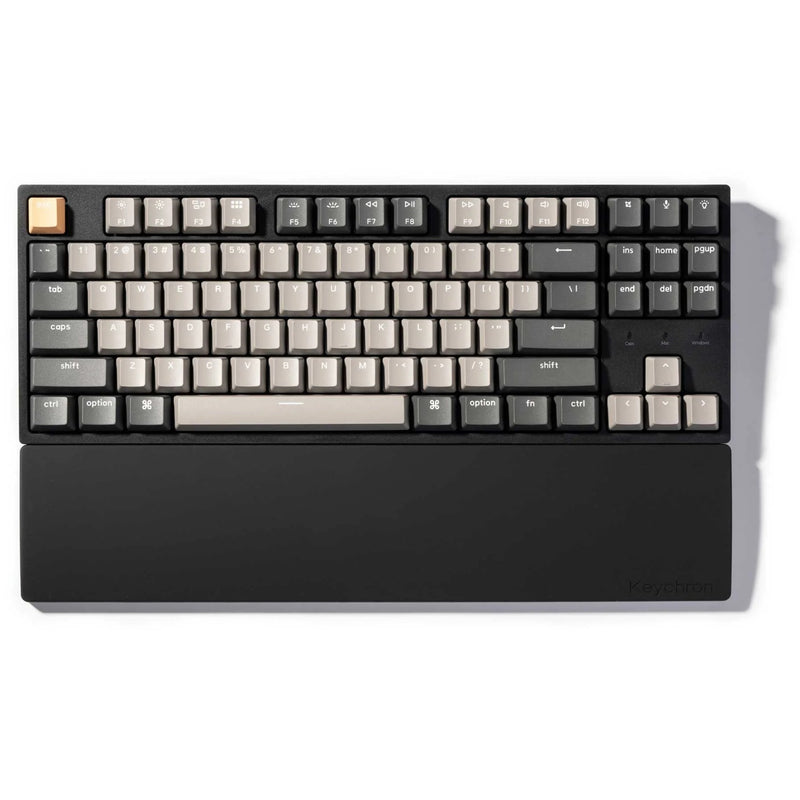 Load image into Gallery viewer, Keychron silicone palm rest voor k8 k8 pro k8 max c1 c1 pro l4 polssteun (zwart)