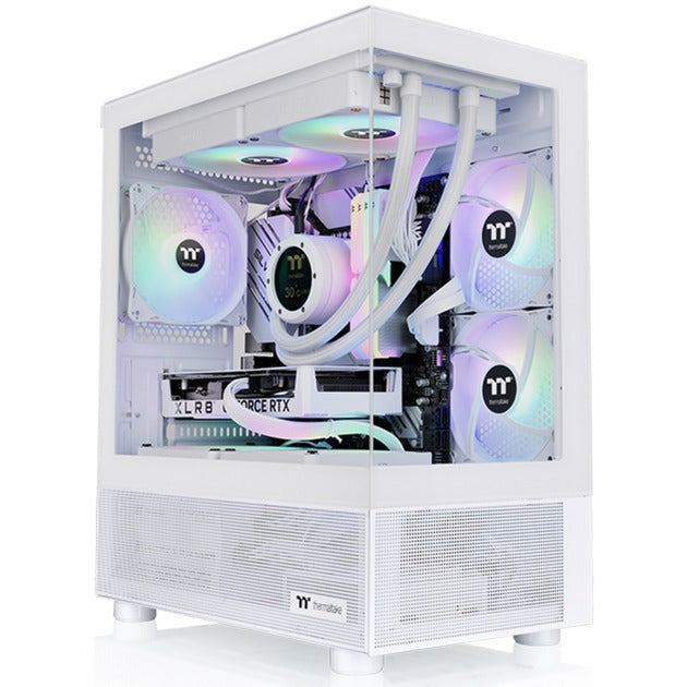 Load image into Gallery viewer, Thermaltake view 170 tg argb mini tower behuizing (wit | 2x usb-a | rgb | tempered glass)