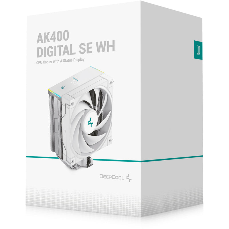 Afbeelding laden in galerijviewer, Deepcool ak400 digital se rgb cpu-koeler (wit)
