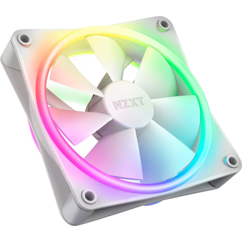Load image into Gallery viewer, Nzxt f120 rgb duo case fan (wit, 120 x 120 x 25 mm, pwm, zonder controller)
