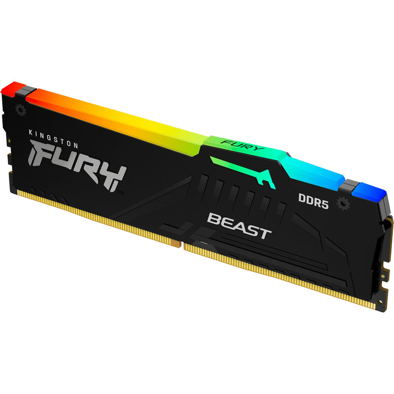 Load image into Gallery viewer, Kingston fury 16 gb ddr5-5600 werkgeheugen (zwart, kf556c36bbea-16, beast rgb, xmp, expo)