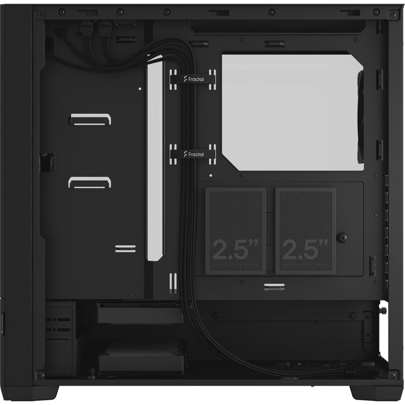 Load image into Gallery viewer, Fractal design pop silent black tg clear tint midi tower behuizing (zwart | 2x usb-a | tempered glass)