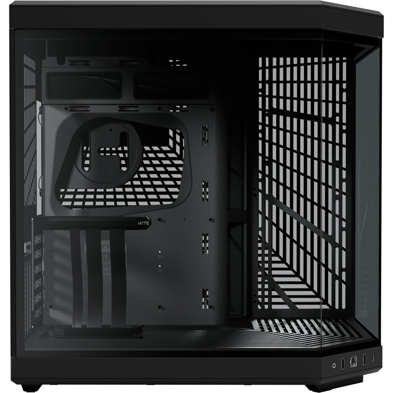 Load image into Gallery viewer, Hyte y70 midi tower behuizing (zwart | 2x usb-a | 1x usb-c | tempered glass)