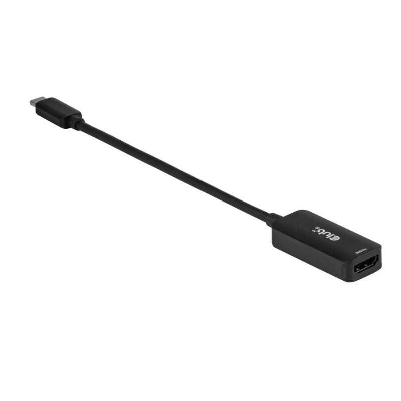 Afbeelding laden in galerijviewer, Club 3d cac-2505 usb-c naar hdmi 2.1 adapter 8k60hz (zwart)