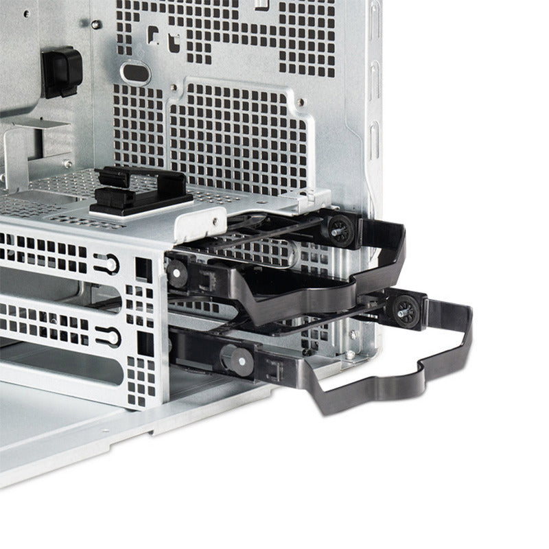 Afbeelding laden in galerijviewer, Chieftec uni bs-20b-op mini tower behuizing (zwart | 3x usb-a | 1x usb-c)