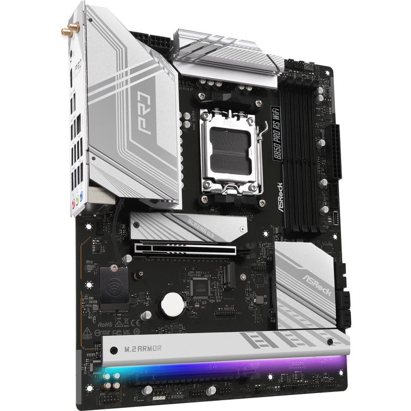 Load image into Gallery viewer, Asrock b850 pro rs wifi socket am5 moederbord (raid, 2,5gb-lan, wlan, bt, sound, atx)