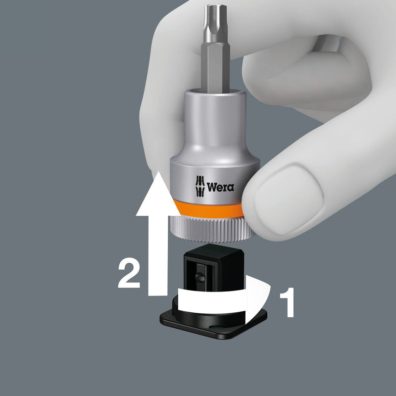 Afbeelding laden in galerijviewer, Wera 8767 hmc hf 3 zyklop bit-doppen-set torx bitset (9-delig)