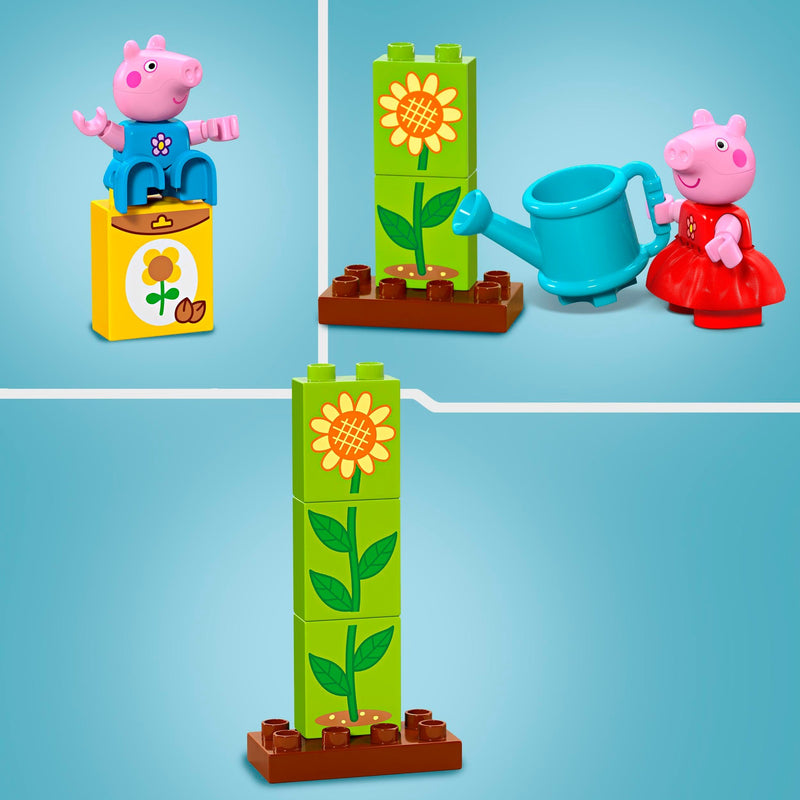 Load image into Gallery viewer, Lego duplo - peppa big tuin en boomhut constructiespeelgoed (10431)