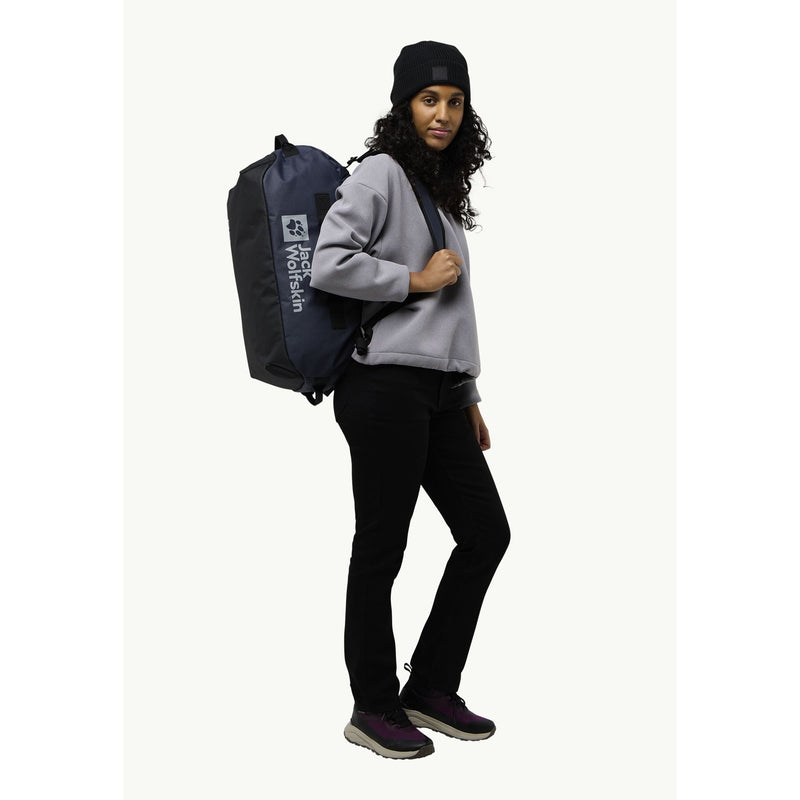 Load image into Gallery viewer, Jack wolfskin all-in duffle 35 rugzak (donkerblauw, 35 liter)