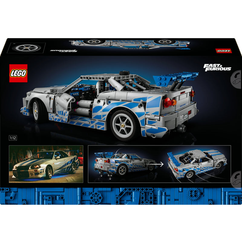 Load image into Gallery viewer, Lego technic 42210 2 fast 2 furious nissan skyline gt-r (r34) auto