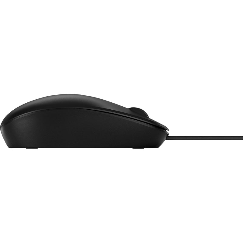 Load image into Gallery viewer, Hp 128 lasermuis met kabel (zwart, 1200 dpi)