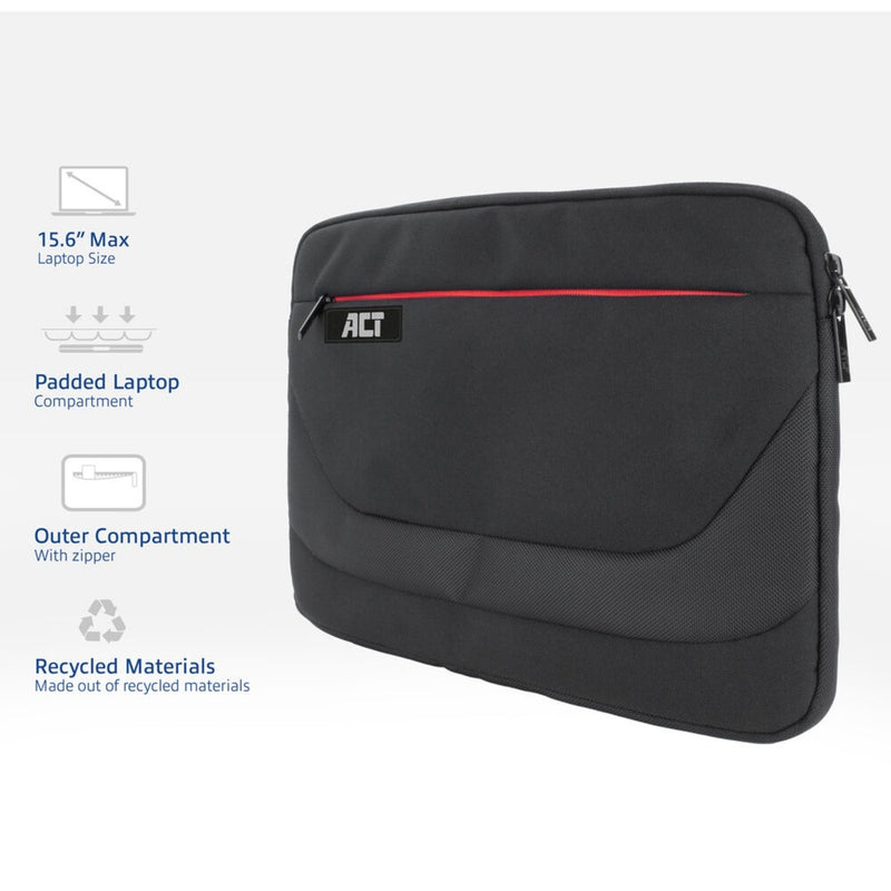 Load image into Gallery viewer, Act connectivity suburb laptop sleeve 15,6 (zwart)