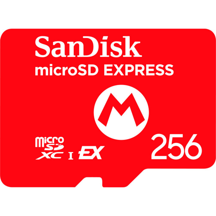 Load image into Gallery viewer, Sandisk nintendo switch 2 mircosd express card 256 gb geheugenkaart