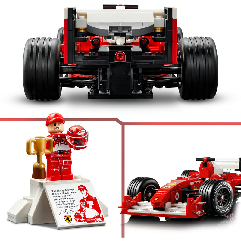 Afbeelding laden in galerijviewer, Lego icons ferrari f2004 en michael schumacher - 11375