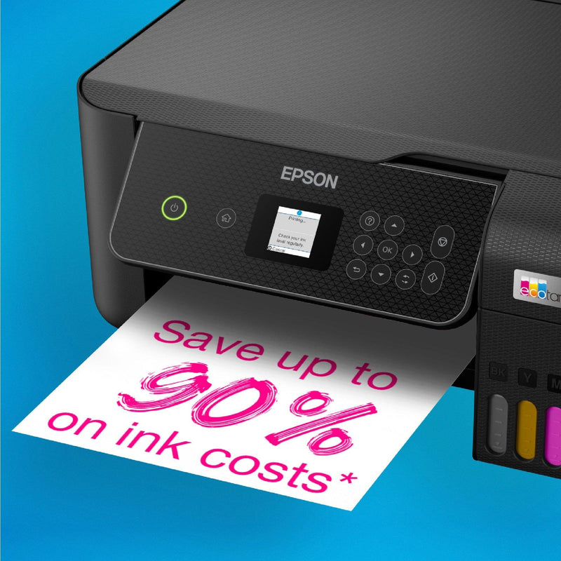 Load image into Gallery viewer, Epson ecotank et-2871 a4 multifunctionele wi-fi-printer met inkttank all-in-one inkjetprinter (zwart, scannen, kopiëren, wi-fi, inclusief tot 3 jaar inkt)