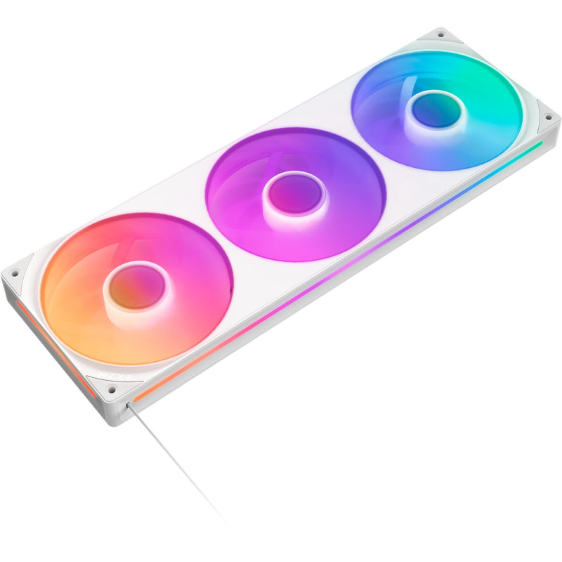 Load image into Gallery viewer, Nzxt f360 rgb core case fans (wit, 3 stuks, 360 x 120 x 26 mm)
