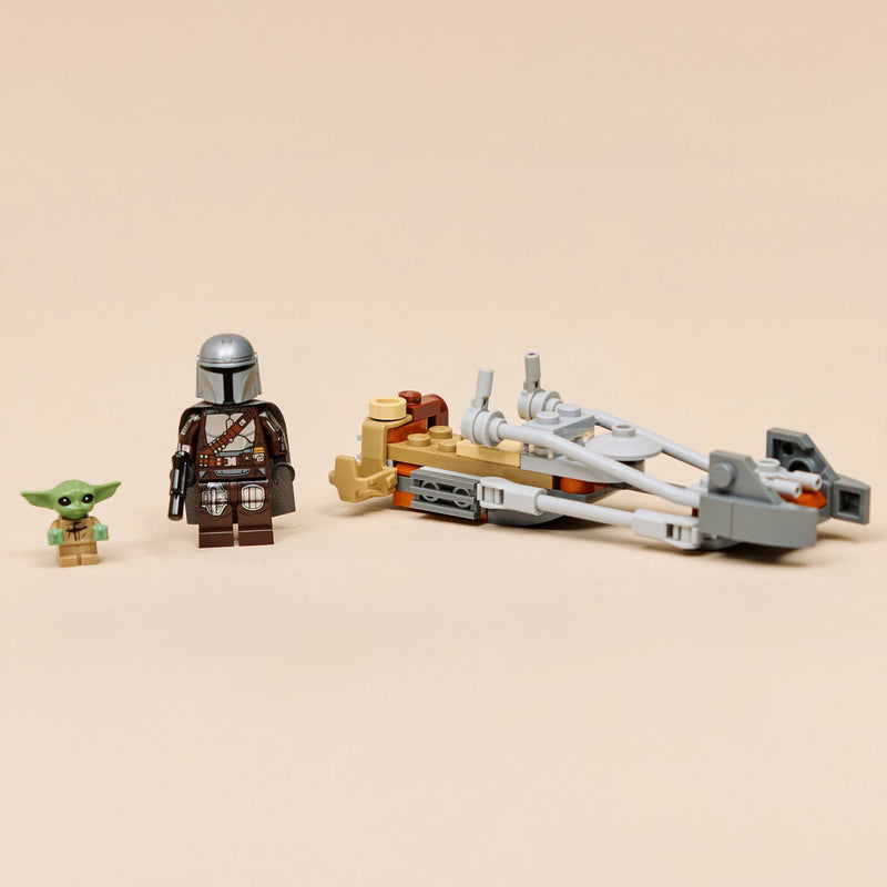 Load image into Gallery viewer, Lego star wars 75436 mandalorian en grogu's speederbike