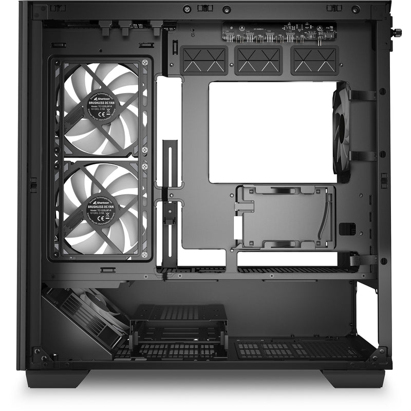 Load image into Gallery viewer, Sharkoon elite shark cm100 midi tower behuizing (zwart | 2x usb-a | 1x usb-c | rgb | tempered glass)