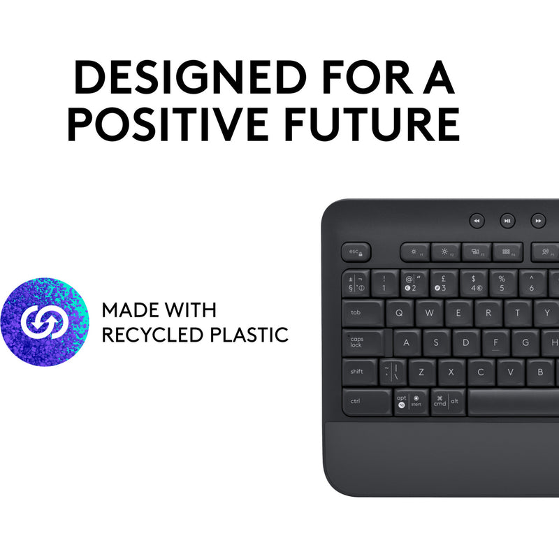 Load image into Gallery viewer, Logitech signature k650 wireless comfort toetsenbord (grafiet, us-international)