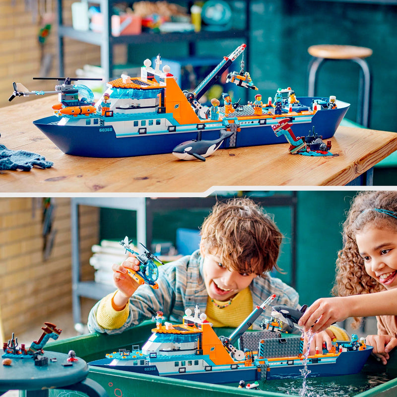 Load image into Gallery viewer, Lego city - poolonderzoeksschip constructiespeelgoed (60368)