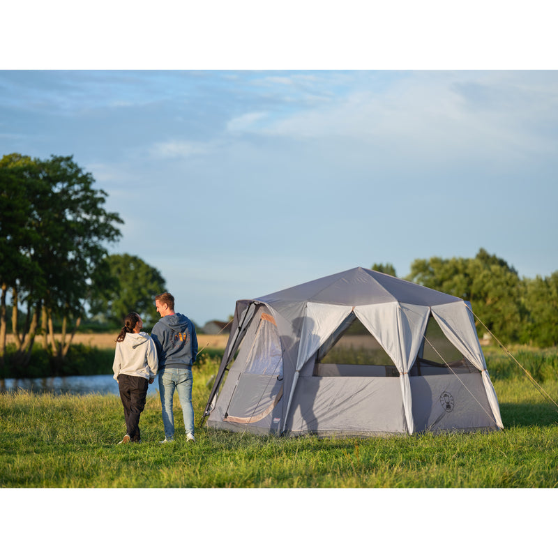 Load image into Gallery viewer, Coleman octagon 8 tent (grijs)