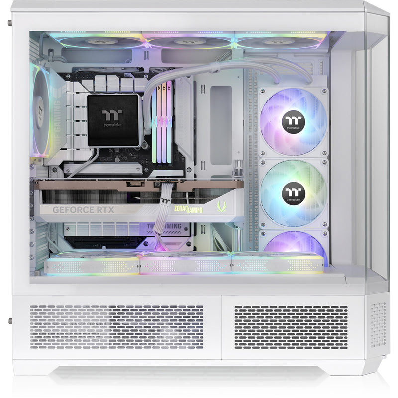 Load image into Gallery viewer, Thermaltake view 600 tg snow big tower behuizing (wit | 2x usb-a | 1x usb-c | tempered glass)