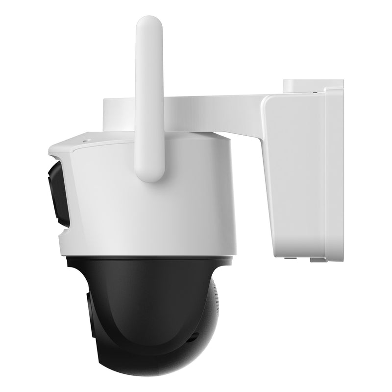 Afbeelding laden in galerijviewer, Imou aov dual lens 5mp+5mp buitencamera (wit, 3k, 4g lte, wifi 6, solar panel)
