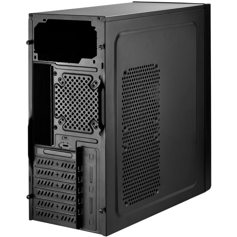 Load image into Gallery viewer, Silverstone sst-ps13b midi tower behuizing (zwart | 2x usb-a)