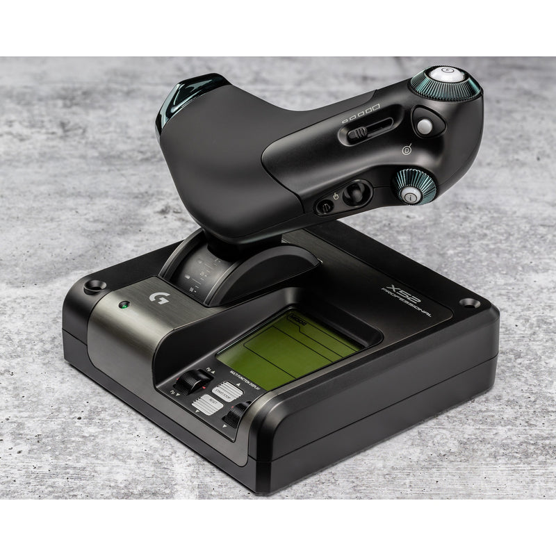Load image into Gallery viewer, Logitech g saitek x52 pro flight gaming hotas