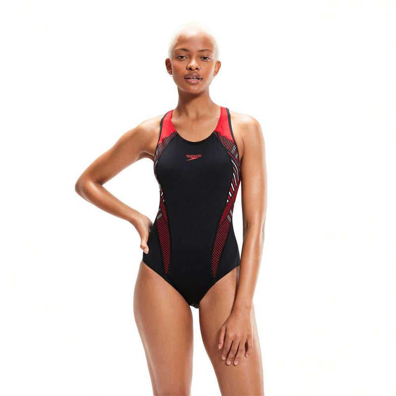 Load image into Gallery viewer, Speedo placement laneback - women's swimsuit