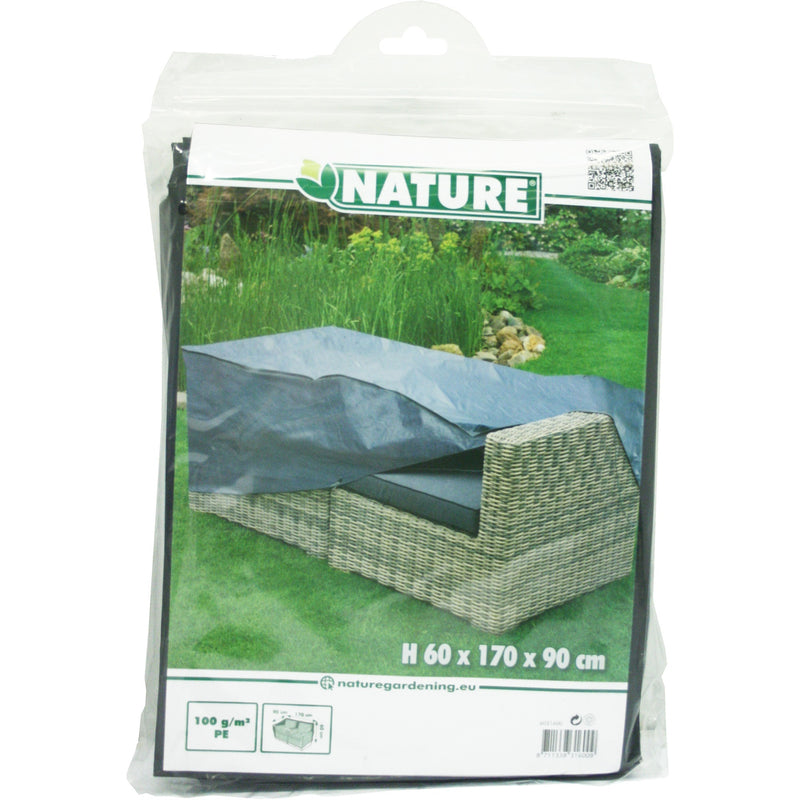 Load image into Gallery viewer, Nature tuinmeubelafdekhoes voor 2-zits loungebank afdekking (grijs, 6031600)