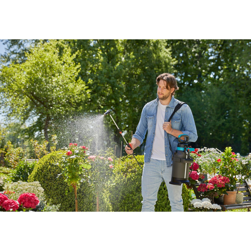 Load image into Gallery viewer, Gardena drukspuit 5 l plus (grijs turquoise, 11138-20)