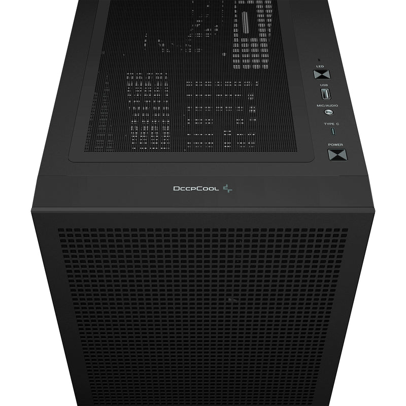 Load image into Gallery viewer, Deepcool ch560 midi tower behuizing (zwart | 1x usb-a | 1x usb-c | rgb | window)
