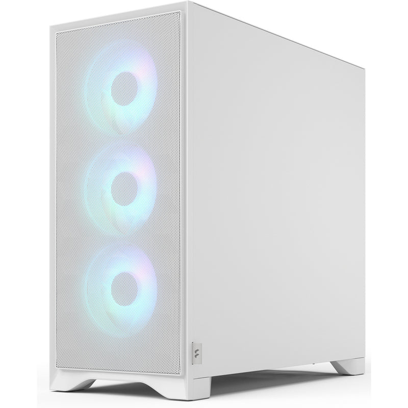 Afbeelding laden in galerijviewer, Fractal design pop 2 air rgb midi tower behuizing (wit | 1x usb-a | 1x usb-c | rgb | tempered glass)