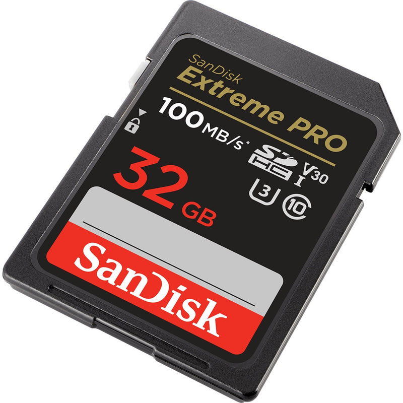 Load image into Gallery viewer, Sandisk extreme pro sdhc 32 gb geheugenkaart (zwart, uhs-i, class 10, u3, v30)