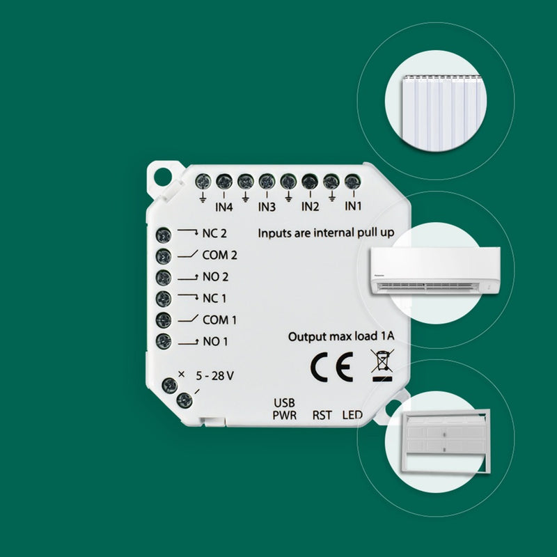 Load image into Gallery viewer, Frient io module schakelaar (wit, zigbee 3.0)