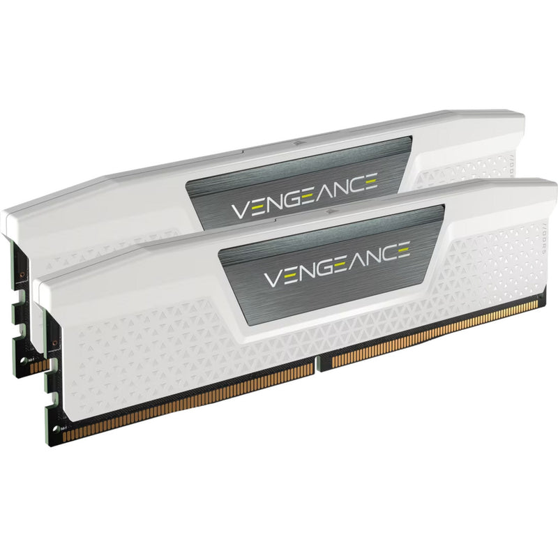 Load image into Gallery viewer, Corsair vengeance 32 gb ddr5-6000 (2x 16 gb) werkgeheugen (wit, cmk32gx5m2d6000z38w, xmp, expo)