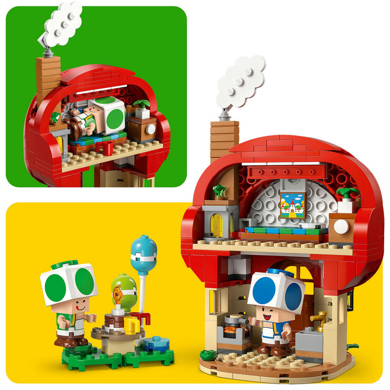 Load image into Gallery viewer, Lego super mario 72041 toads huisfeestje