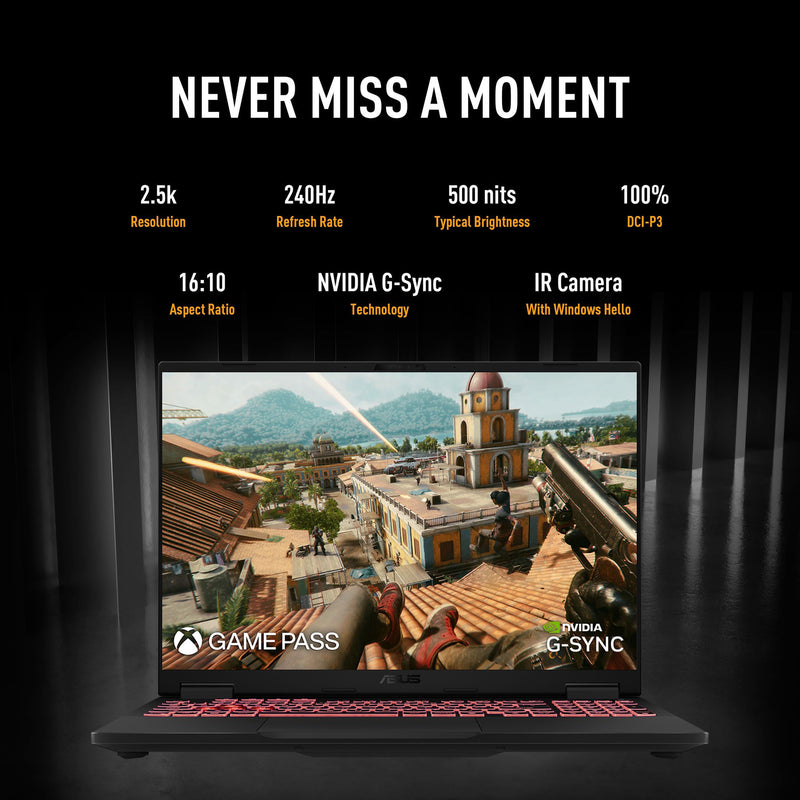 Load image into Gallery viewer, Asus tuf gaming a18 fa808um-s8112w 18 gaming laptop (zwart grijs | ryzen 7 260 | rtx 5060 | 16 gb | 1 tb ssd)