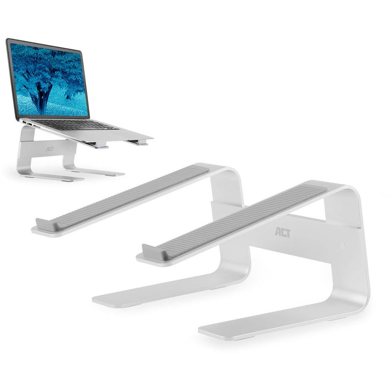 Load image into Gallery viewer, Act connectivity laptopstandaard aluminium (aluminium)