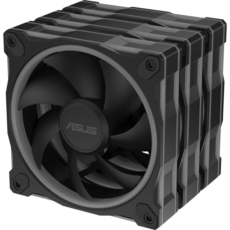Load image into Gallery viewer, Asus prime mr120 argb fan - triple pack case fans (zwart, 3 stuks, 120 x 120 x 28 mm, 3 stuks)