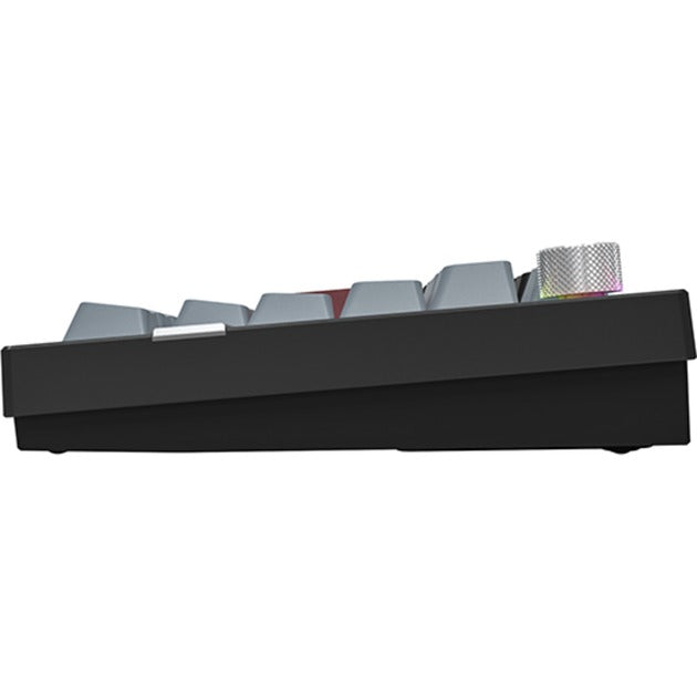 Load image into Gallery viewer, Montech mkey pro darkness rgb mechanisch toetsenbord (zwart, us lay-out (qwerty), gateron g pro brown, 75%, hot-swappable, rgb, double-shot pbt, usb-c | 2.4 ghz | bluetooth 5.2)