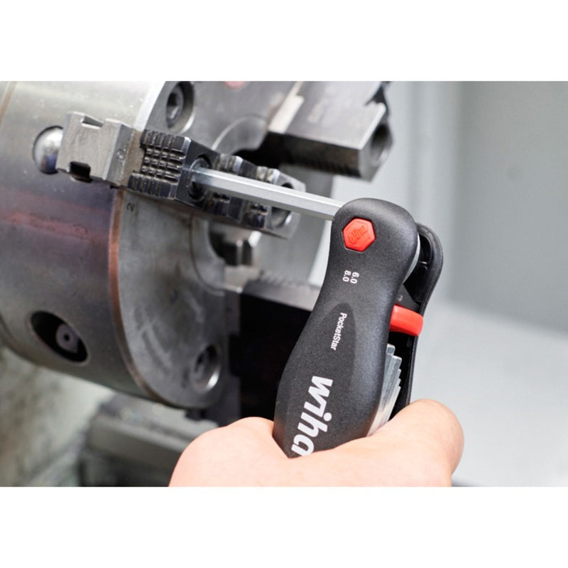 Load image into Gallery viewer, Wiha multitool pocketstar (zwart, 7-delig, sb-versie met euroslot ophanger)