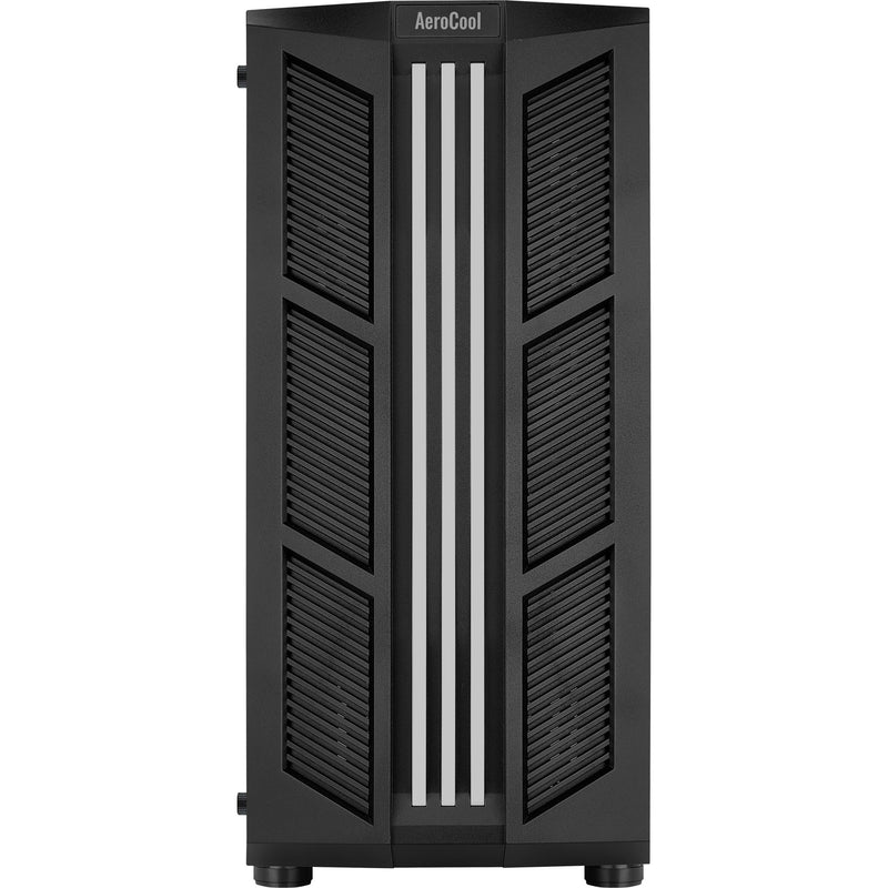 Load image into Gallery viewer, Aerocool prime v2 midi tower behuizing (zwart | 2x usb-a | rgb | window)