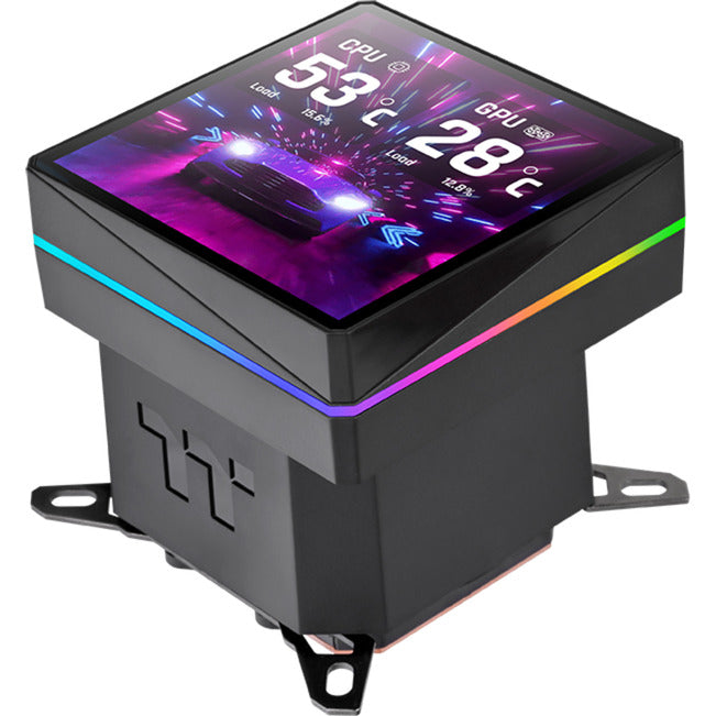 Load image into Gallery viewer, Thermaltake th360 v3 ultra argb sync aio liquid cooler waterkoeling (zwart)