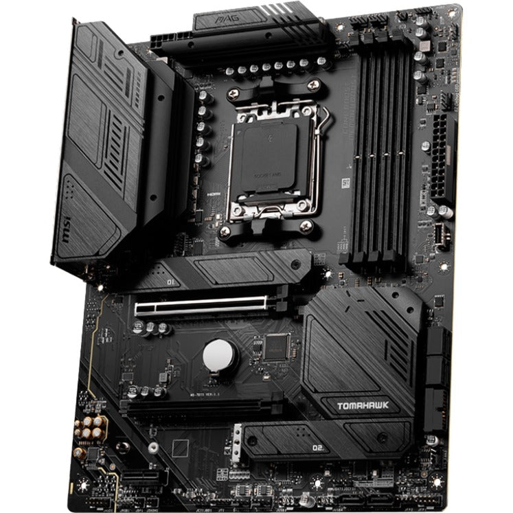 Load image into Gallery viewer, Msi mag b650 tomahawk wifi socket am5 moederbord (zwart, raid, 2.5 gb-lan, wi-fi 6e, bt, sound, atx)