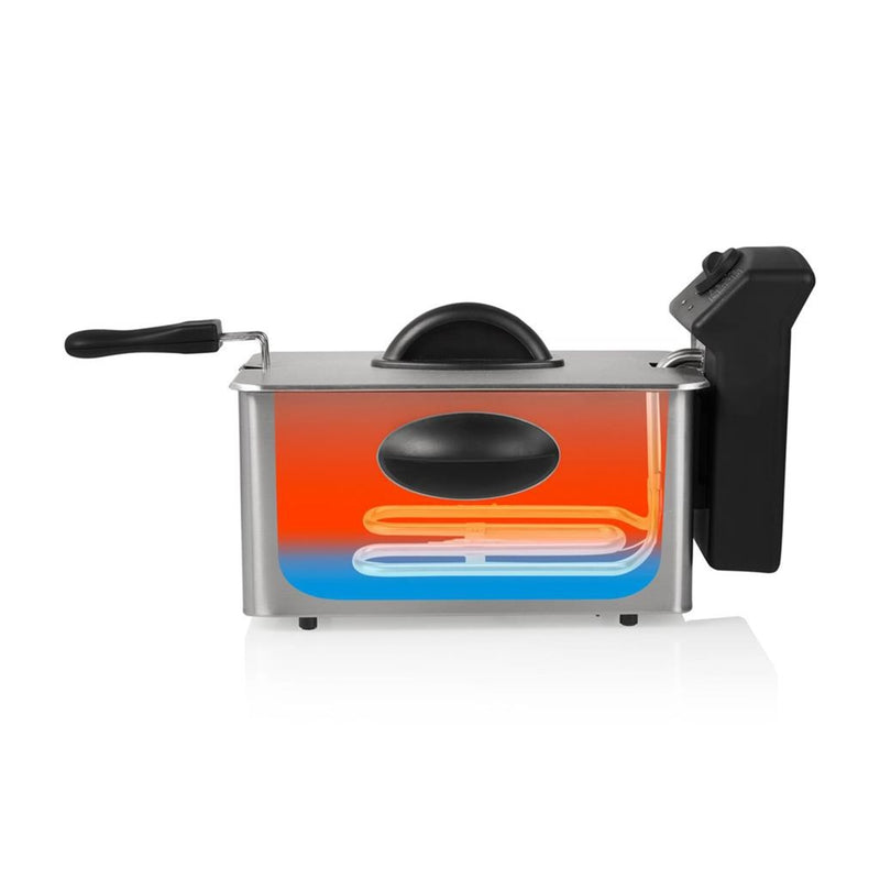 Load image into Gallery viewer, Princess 182642 friteuse frituurpan (roestvrij staal, 4,0 liter)