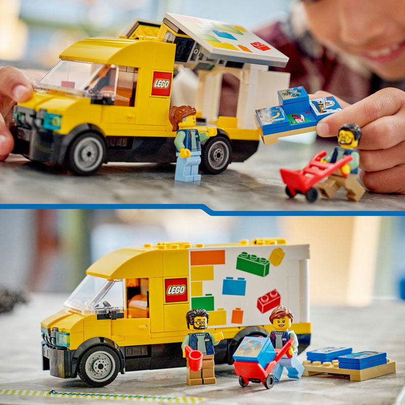 Afbeelding laden in galerijviewer, Lego ® city: de bestelwagen - bouw- en speelset voor autofans vanaf 6 jaar - met 2 minifiguren - 60500