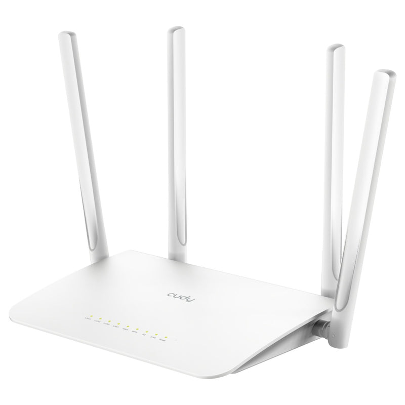 Load image into Gallery viewer, Cudy ac1200 gigabit wi-fi mesh router (wit, mesh)